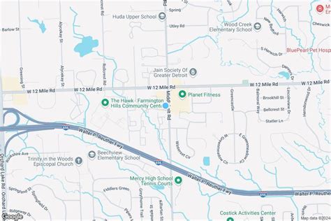 Map Of Farmington Hills Mi - Maping Resources