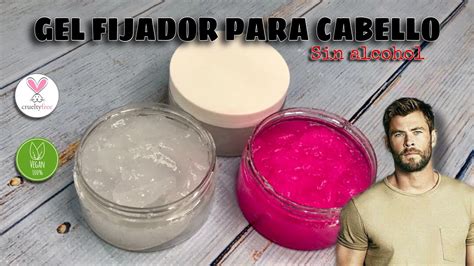 Gel Fijador Para Cabello Youtube