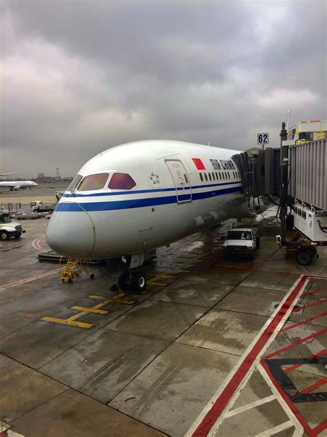 Air China Boeing 787-9 B-1431 here at EWR gate B-62. Got this as I was