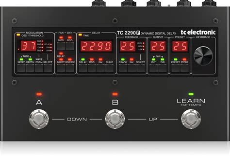 P Dynamic Digital Delay Tc Electronic Audiofanzine