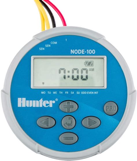 Hunter Node Battery Operated Irrigation Controller Blue S Buy