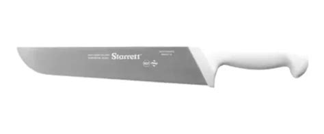 Cuchillo Carnicero 25cm Acero Inox Starrett Hoja Ancha 20310