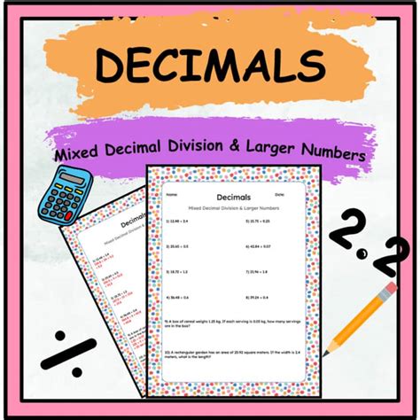 Decimals - Mixed Decimal Division & Larger Numbers by Mathology Mastery