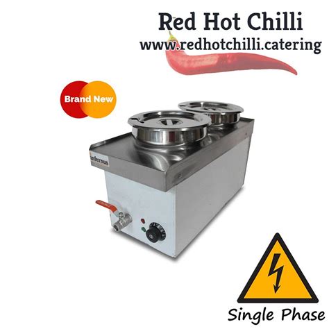 Curlew New And Used Marquees Red Hot Chilli Cheshire Electric Wet Bain Marie X L Ref