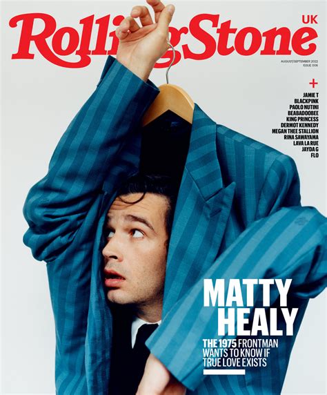 Matty Healy The 1975 Rolling Stone Magazine Augustseptember 2022 Cove