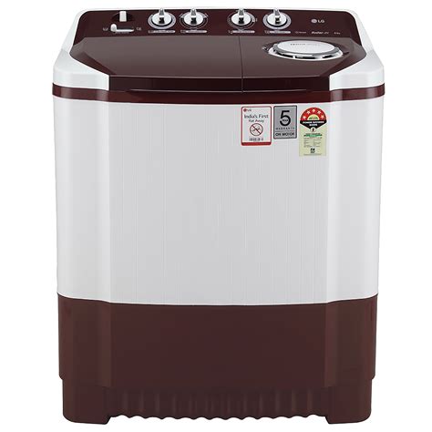 Buy LG 8 kg 5 Star Semi Automatic Washing Machine with Lint Filter ...