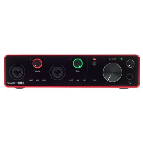 Focusrite Scarlett 4i4 3rd Gen Thomann United Arab Emirates