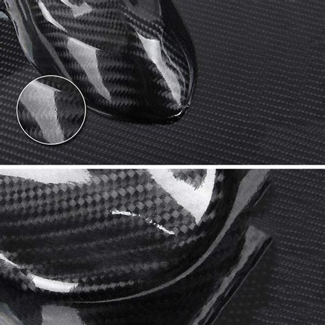 D Waterproof Carbon Fiber Vinyl Car Wrap Sheet Roll Film Sticker Decal