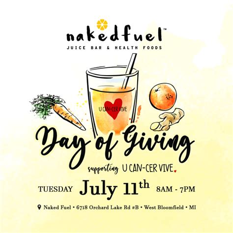 Naked Fuel Day Of Giving