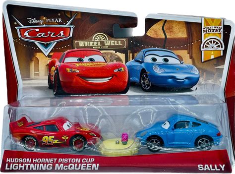 Disney/Pixar Cars Movie Moments 2 Pack Hudson Hornet Piston Cup Lightn – Movie Hero Toys