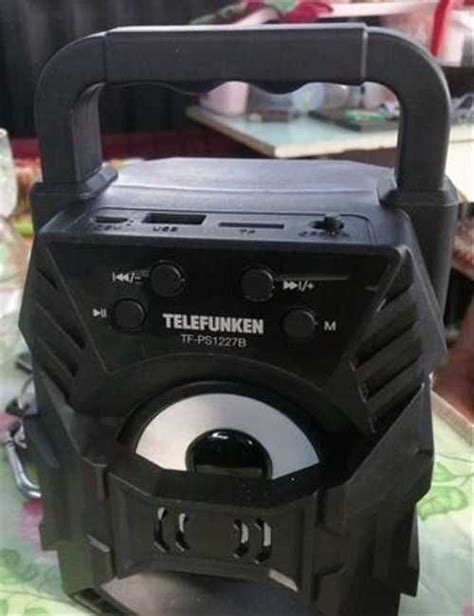 Колонка telefunken TF-PS1227B | Festima.Ru - Мониторинг объявлений