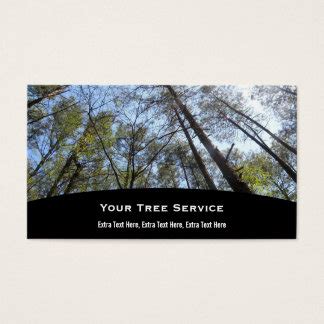 Tree Service Business Cards and Business Card Templates | Zazzle Canada