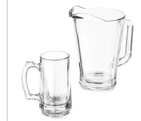 Set 4 Tarros Cerveceros Y 1 Jarra Cervecera Crisa En Venta En