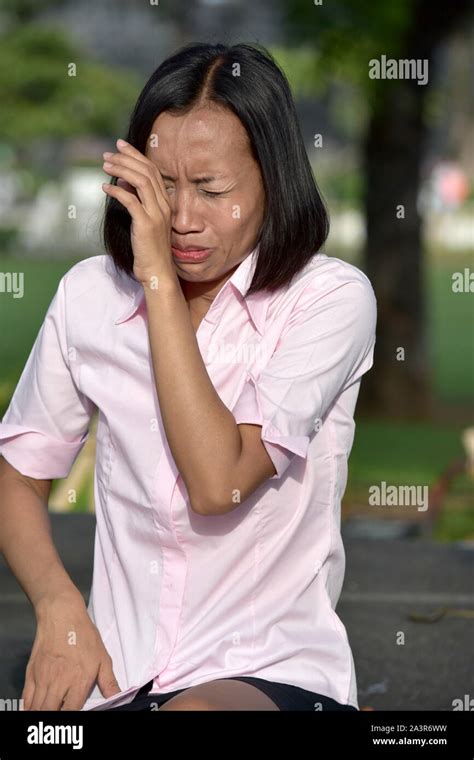 Crying Female Woman Stock Photo Alamy