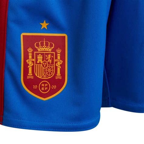 Conjunto Adidas Espa A Segunda Equipaci N Mundial Qatar Ni O Glow