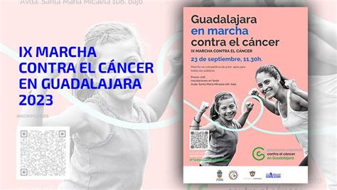 IX Marcha contra el cáncer en Guadalajara Club Maratón Guadalajara