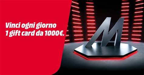 MediaWorld Vinci Gratis Ogni Giorno Gift Card Da 1 000 ScontOmaggio