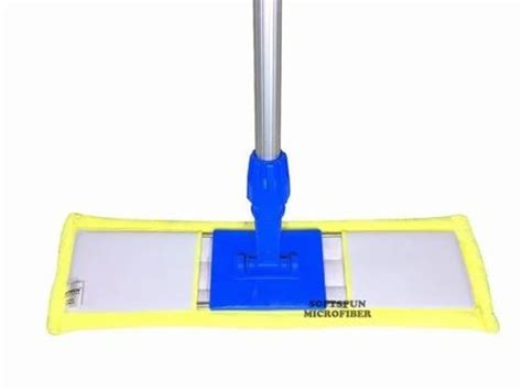 Microfibre Yellow Softspun Microfiber Wet And Dry Cleaning Mop Size 45