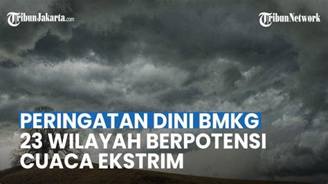 Spill Warning Bmkg Kondisi Cuaca Rabu April Hujan Petir