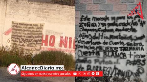 Crece Incertidumbre Por Aparici N De Narcomantas En Ca Ada Morelos