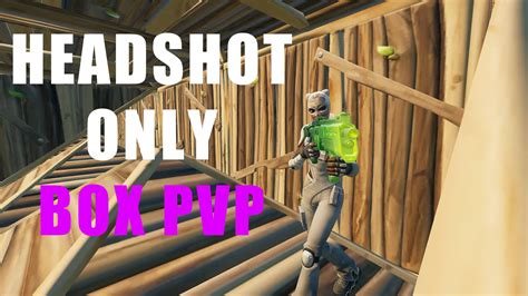 HEADSHOT ONLY BOX PVP 1214 1826 9185 By Westjugo Fortnite Creative