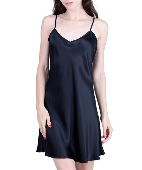 Womens Luxury Silk Sleepwear 100 Silk Slip Chemise Lingerie Nightgown