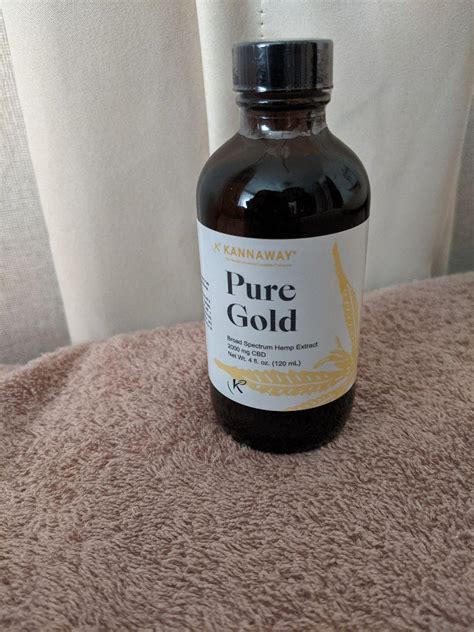 Kannaway Pure Gold｜ピュアゴールド（cbdオイル） ＋おまけ Blogknakjp