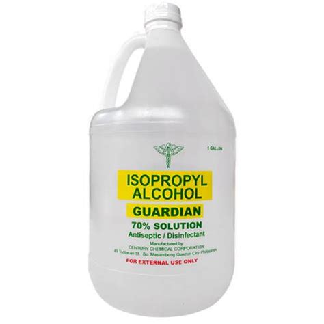 Guardian 70 Isopropyl Alcohol 1 Gallon St Joseph Drug Online Store