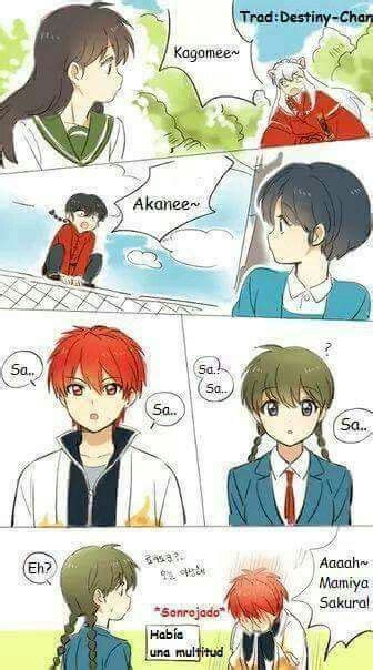 Rinne Es Muy Vergonsoso Inuyasha Animes Shojo Ranma Manga