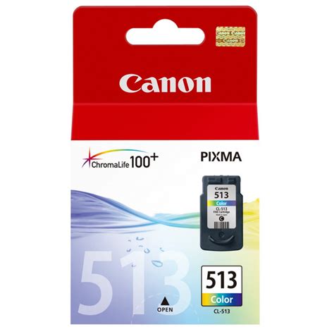 Original Canon 513 Tri-Colour Ink Cartridge (CL-513 CLR) - Ink Station