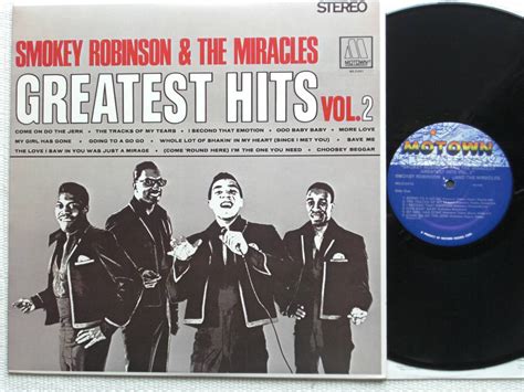 US盤LP Smokey Robinson The Miracles Greatest Hits Vol 2 Reissue