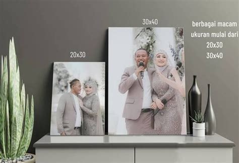 Cetak Foto Plus Bingkai X Dan X Custom Hiasan Dinding Pilih