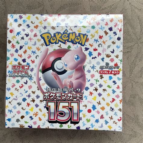 ポケモンカード 151 シュリンク付きbox ポケモンカードゲーム