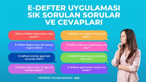 E Defter Uygulamas S K Sorulan Sorular Ve Cevaplar Hi