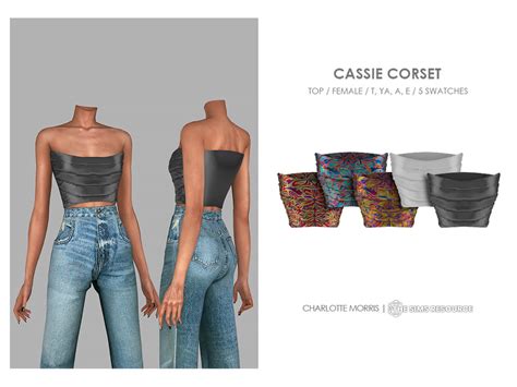 The Sims Resource Cassie Corset