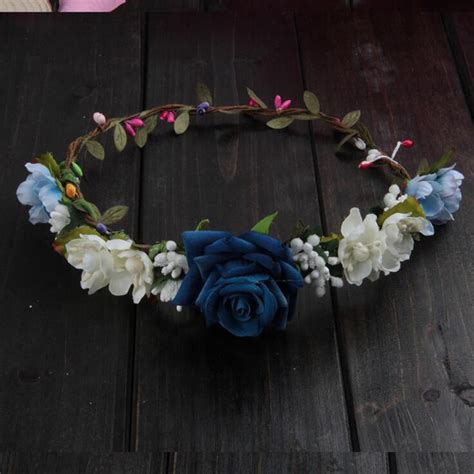 1 teile los Frauen Headwear Rose Künstliche Blume Haarband Haarschmuck