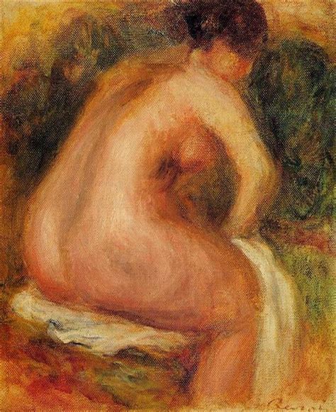 Seated Female Nude 1910 Pierre Auguste Renoir WikiArt Org