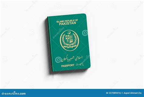 Pakistan Passports Isolated On White Background Stock Photo Image Of