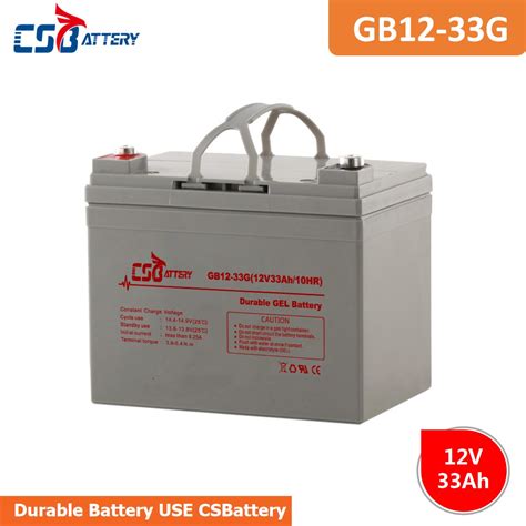 Gb Bg V Ah Durable Long Life Gel Battery