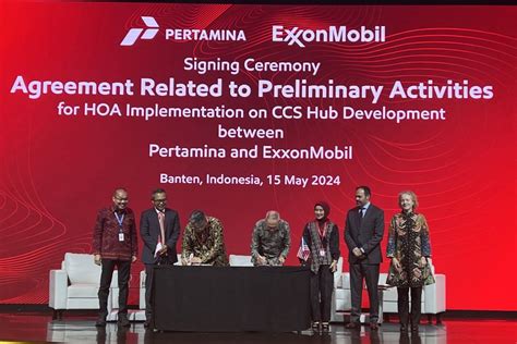 Pertamina Exxonmobil Bekerja Sama Ccs Ccus Di Wk Oses Antara News