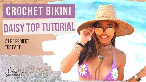 DIY Crochet Bikini Top Tutorial For Beginners Sizes S M L Included YouTube