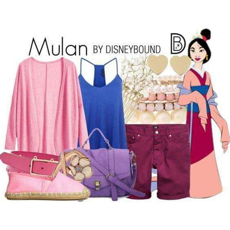 Mulan Disney Bound Outfits Casual Disney Princess Outfits Disney Dress Up Disney Themed