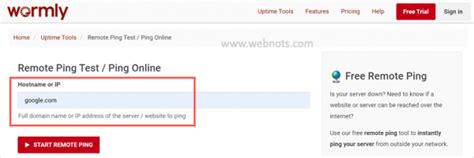 How To Ping A Website Or Ip Using Ping Command Webnots