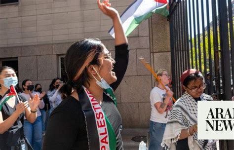 Pro Palestinian Protests Sweep Us College Campuses Following Mass