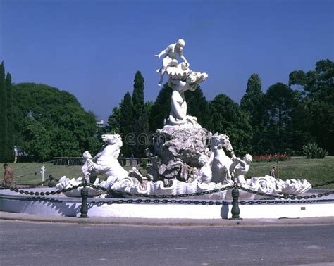 Buenos Aires Argentina Las Nereidas Fountain Or Fuente De Las