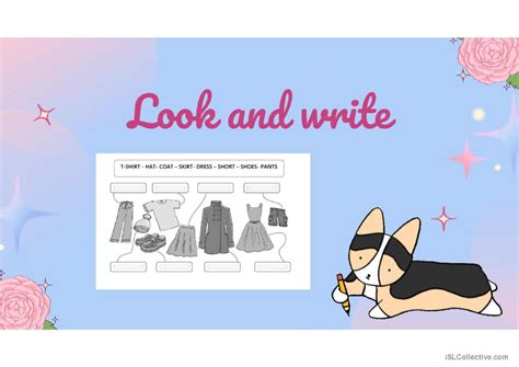 My Clothes 2nd Grade Test General Vo English Esl Powerpoints