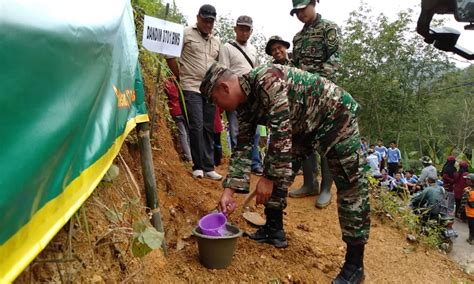 Cegah Longsor Ribuan Pohon Ditanam Di Kecamatan Gumelar Banyumas