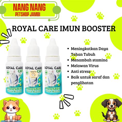 Jual Royal Care Imun Booster Ml Vitamin Kucing Peningkat Imun Dan