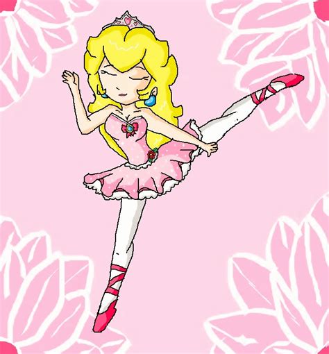 peach ballerina by GoddessPrincessLulu on DeviantArt