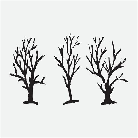 Trees Silhouette Vector Hot Sex Picture